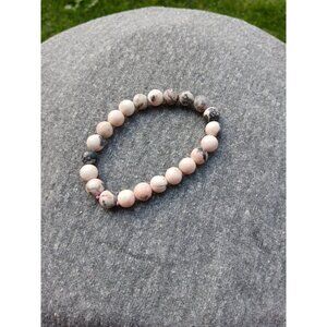 Rhodonite Bracelet. (7mm).